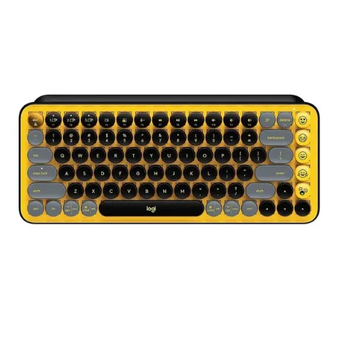 Logitech POP KEYS with emoji (คีย์บอร์ดไร้สาย) (Blast)