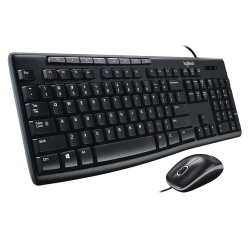 Logitech Media Combo Keyboard MK200 (920-002697)  คีย์ไทย