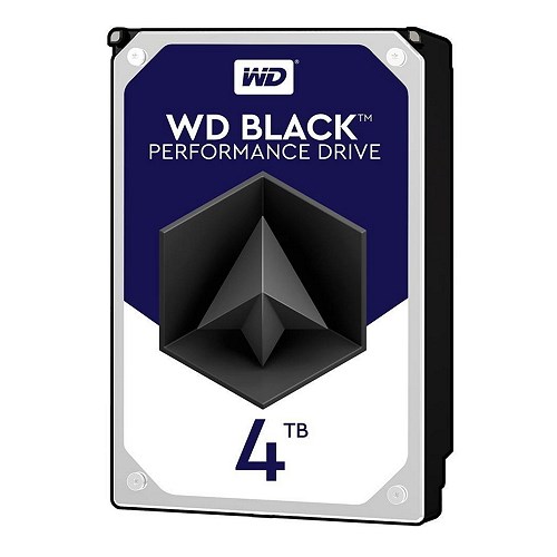 WD Black 4TB Performance Desktop HDD SATA-III 7200RPM 3.5-inch Internal Hard Drive (WD4005FZBX)