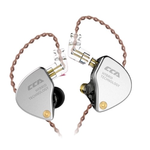 หูฟังมีไมค์ CCA CA4 Black Mic