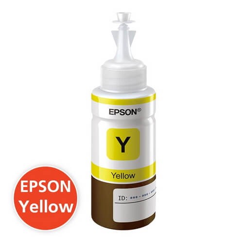 Epson T664 Yellow Ink Bottle 70ML. (C13T664400)