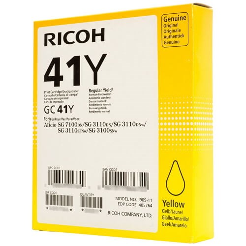 Ricoh Printridge GC41Y Yellow