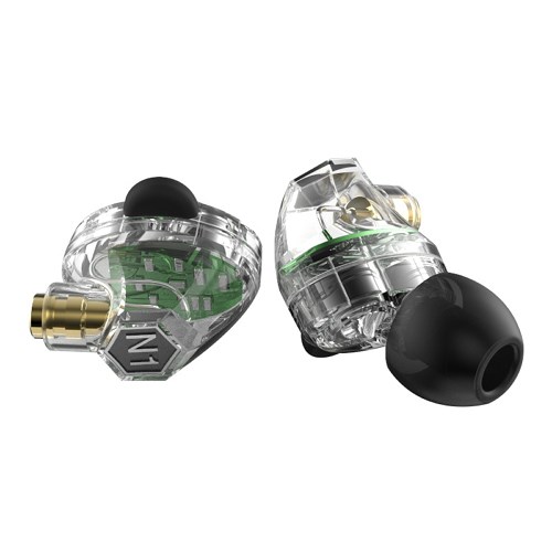 VJJB N1 Transparent Dual Driver Headphones