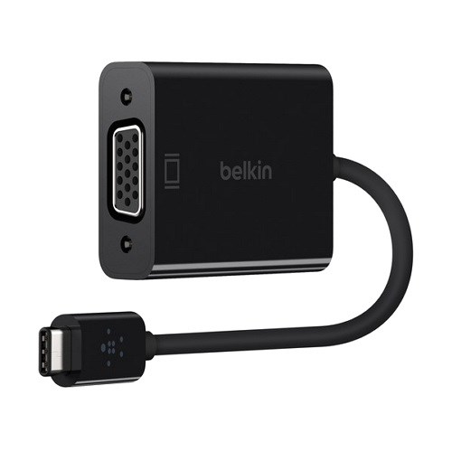 Belkin 3.0 USB-C to VGA Adapter 15cm. (F2CU037btBLK)