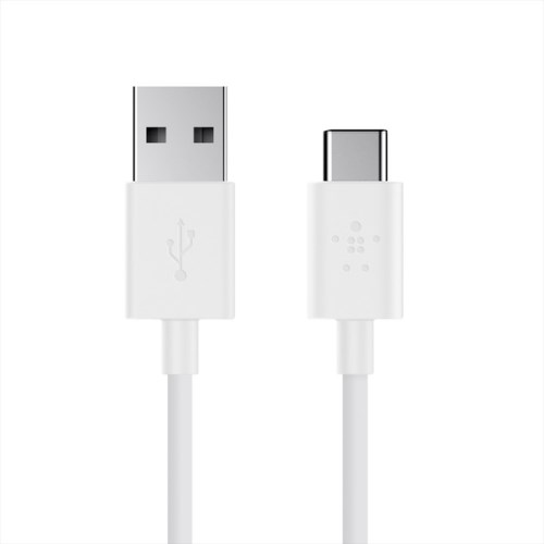 Belkin MIXIT 2.0 USB-A to USB-C Charge Cable 1.2 Meter สายชาร์จและถ่ายโอนข้อมูล (F2CU032bt04-WHT)
