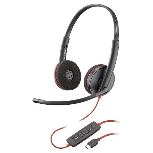 POLY BLACKWIRE 3220 STEREO HEADSET (PLY-BW3220 USB-A)