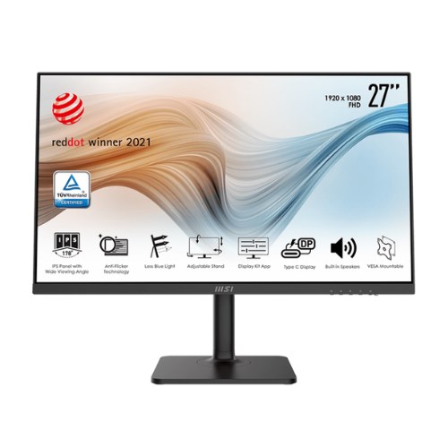 MSI Modern MD271P 27" Monitor (IPS, 75Hz, USB-C, SPK) (จอมอนิเตอร์)