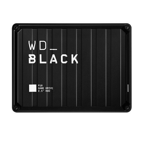 WD ฮาร์ดดิสก์ Black 4TB P10 Game Drive USB 3.2 Gen 1 (WDBA3A0040BBK-WESN)