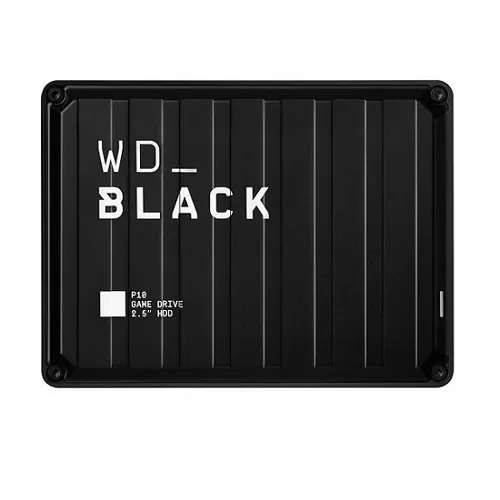 WD ฮาร์ดดิสก์ Black 4TB P10 Game Drive USB 3.2 Gen 1 (WDBA3A0040BBK-WESN)