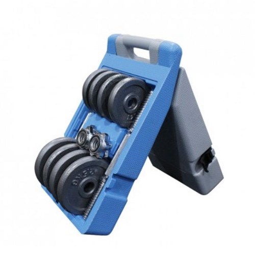 360ongsafitness Chromed Dumbbell Set T Chromed Bar 20 Kg