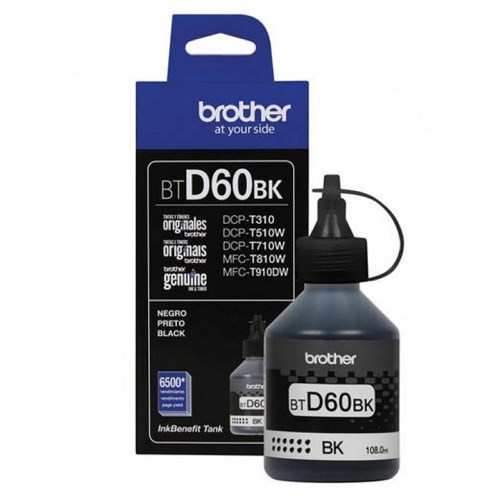 Brother Black Ink Bottle (BT-D60BK)