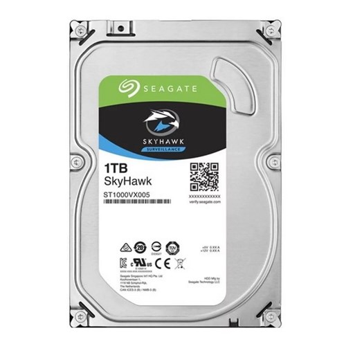 Seagate SkyHawk 1TB Surveillance SATA-lll 3.5-inch Internal Hard Drive (ST1000VX005)