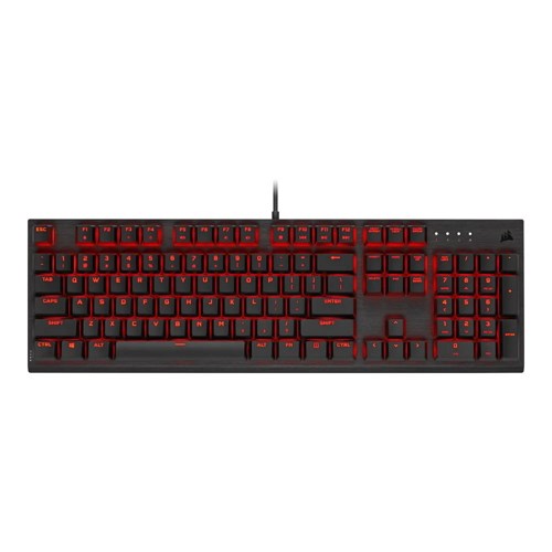 CORSAIR KEYBOARD (คีย์บอร์ด) K60 PRO (CHERRY VIOLA) (RED LED) (EN|TH) (CH-910D029-TH)