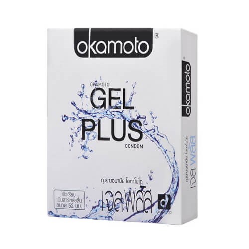 Okamoto Gel Plus     หมดอายุเดือน  03/2568
