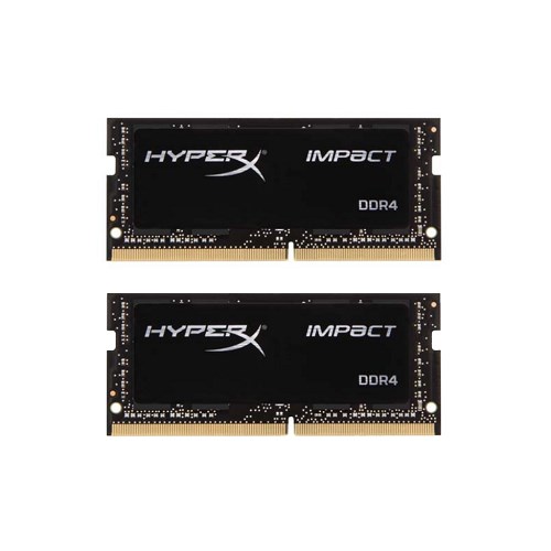 KINGTON (แรม) HyperX Impact 16GB x2 DDR4 3200MHz Non ECC Memory RAM SODIMM (HX432S20IBK2|32)