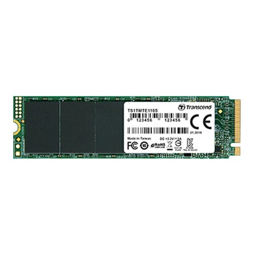 Transcend 256 GB SSD (เอสเอสดี) MTS830S M.2 2280 NVMe (TS256GMTE110S)