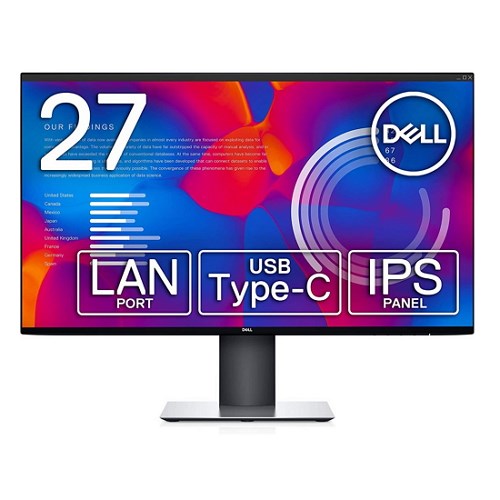 Dell จอมอนิเตอร์ 27" IPS 2K  Monitor (U2721DE)