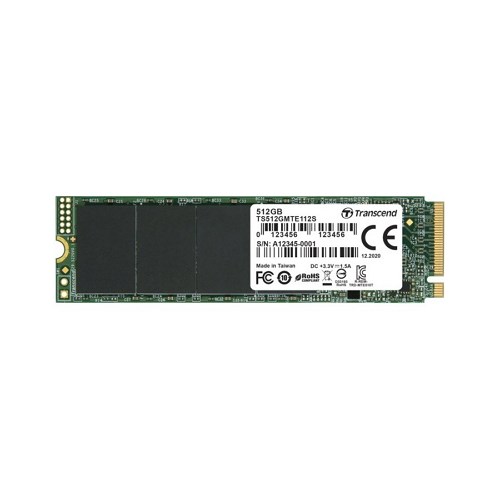 Transcend 112S Series 512GB M.2 2280 PCIe 3 SSD (TS512GMTE112S) (เอสเอสดี)