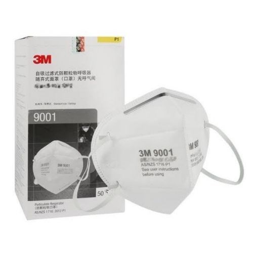 3M หน้ากากกันฝุ่น PM2.5 รุ่น 9001 P1 (50 ชิ้น|กล่อง)