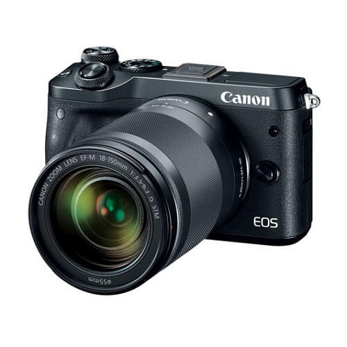 Canon EOS M6 with Lens 18-150 IS STM