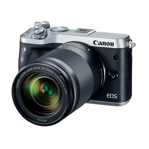 Canon EOS M6 with Lens 18-150 IS STM
