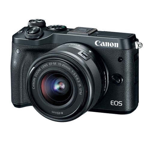 Canon EOS M6 with Lens 15-45 IS STM