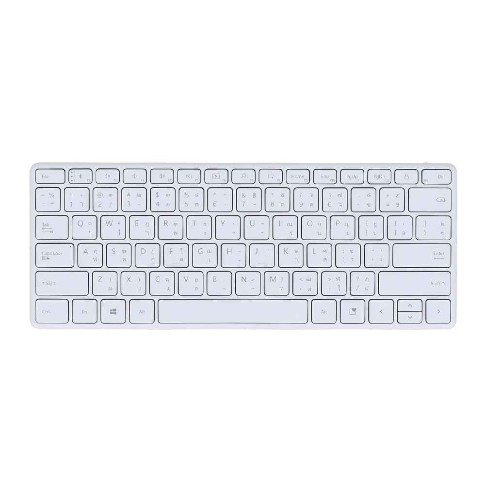 MS Designer Compact Keyboard THA-Glacier (ไทย - อังกฤษ Keyboard)