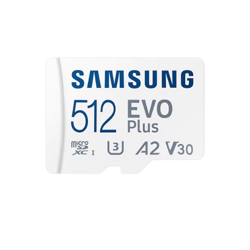 Samsung 512GB EVO Plus microSD Card  Read 130 | Write 120 (ไมโครเอสดีการ์ด) (SSF-MB-MC512KA|APC)