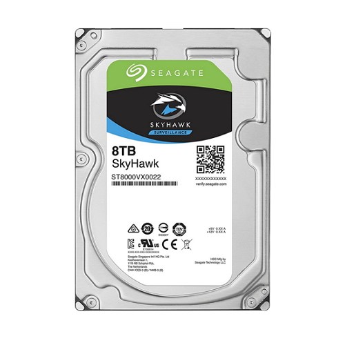 Seagate SkyHawk HDD 3.5" 8TB SATA-III Internal Hard Drive (ST8000VX0022)