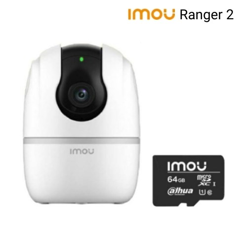 กล้องวงจรปิด IMOU RANGER 2 A2 + MICRO SD CARD 64GB