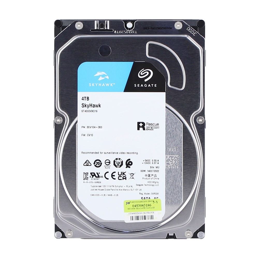 Seagate SkyHawk Int HDD3.5" 4TB SATA 5400RPM