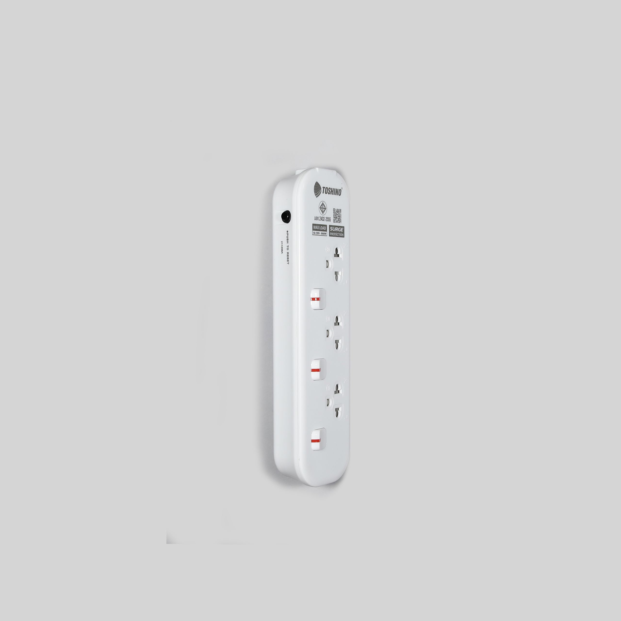 รางปลั๊กไฟ 3 ช่อง 3 สวิตซ์ 16A/3600W รุ่น JT3: ตัวเลือกที่น่าเชื่อถือสำหรับบ้านและออฟฟิศ comparison image