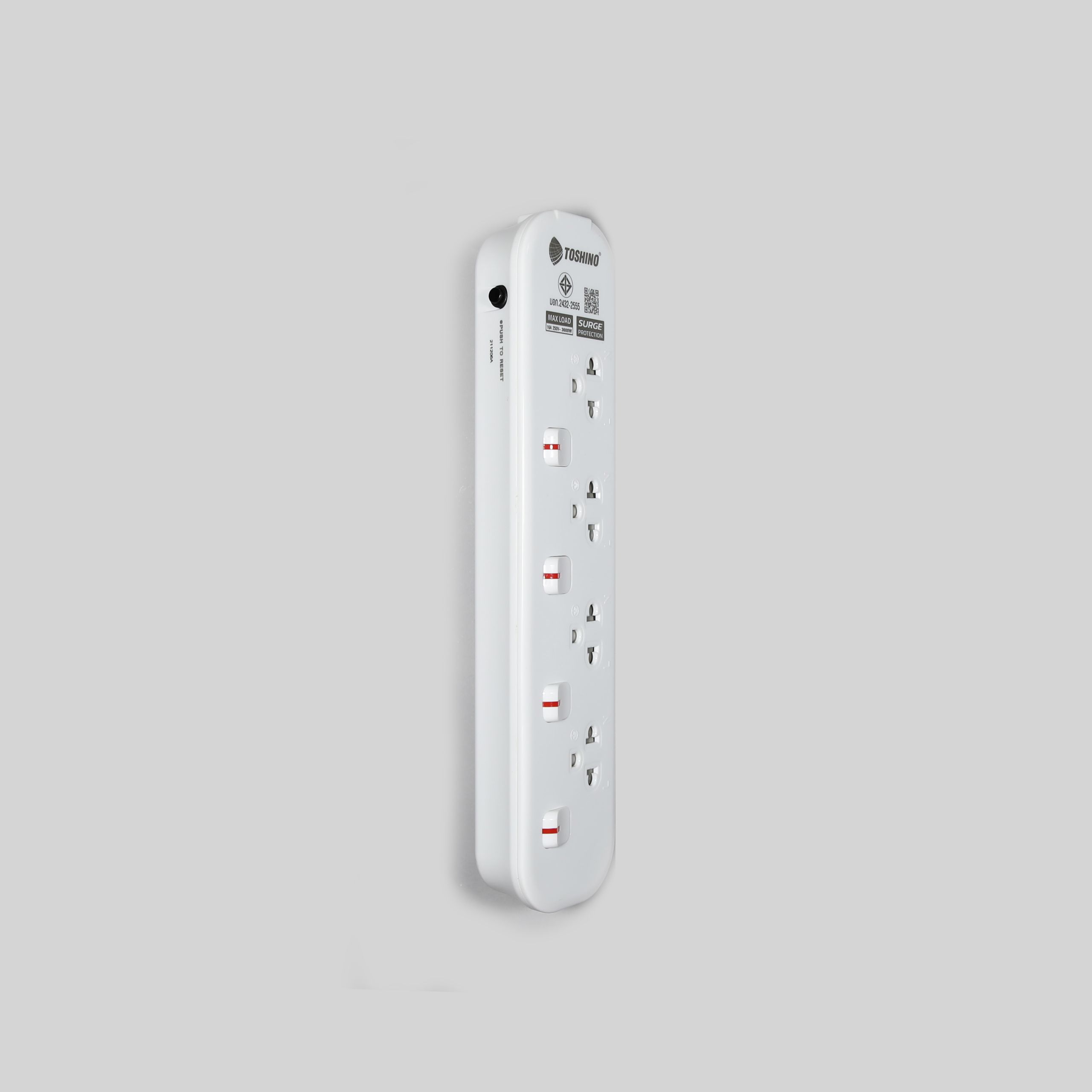 รางปลั๊กไฟ 4 ช่อง 4 สวิตซ์ 16A/3600W รุ่น JT4: เลือกใช้รางปลั๊กไฟคุณภาพ ปลอดภัยและใช้งานได้อย่างมีประสิทธิภาพ comparison image