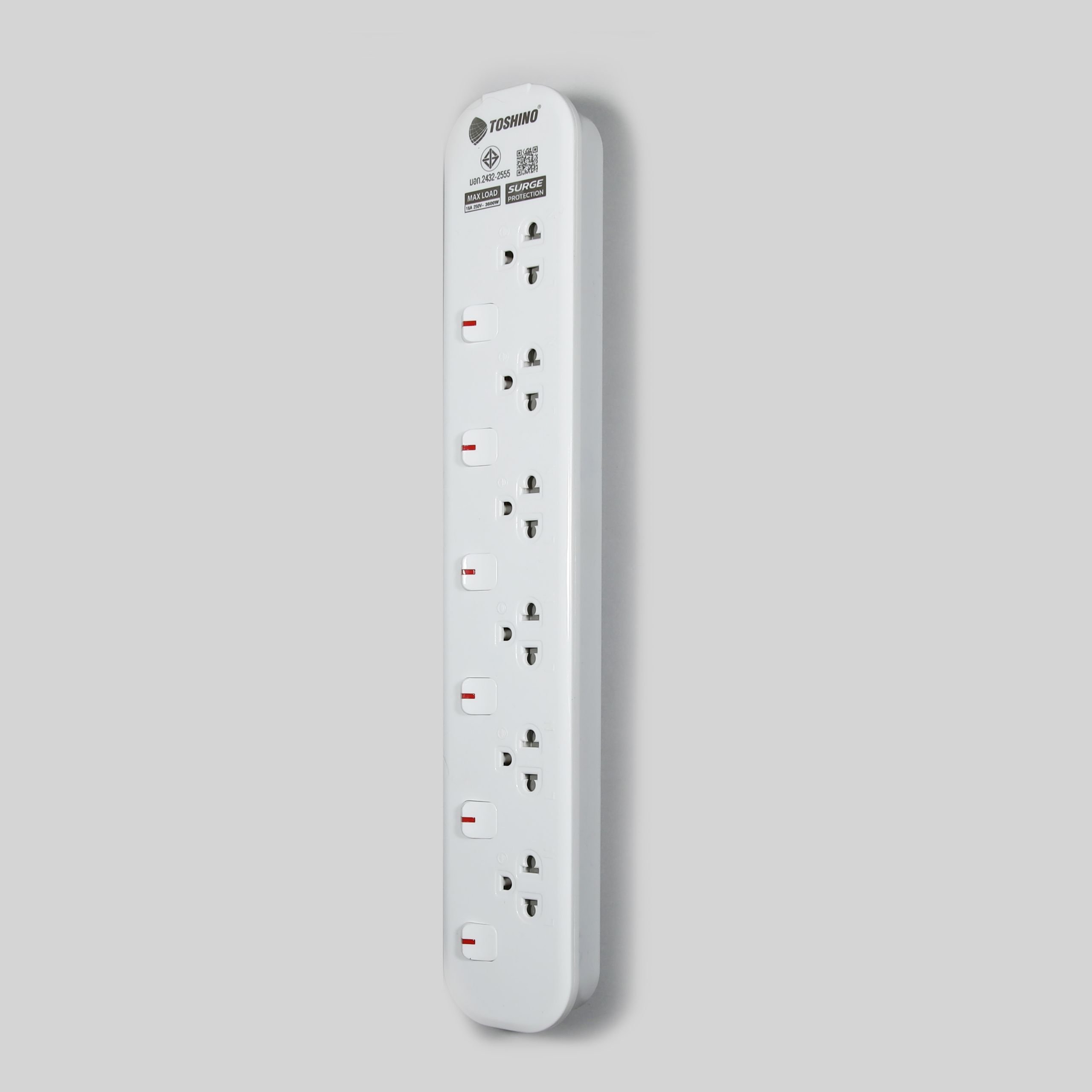 รางปลั๊กไฟ 6 ช่อง 6 สวิตซ์ 16A/3600W รุ่น JT6: เลือกใช้เพื่อความปลอดภัยและสะดวกสบาย detail image