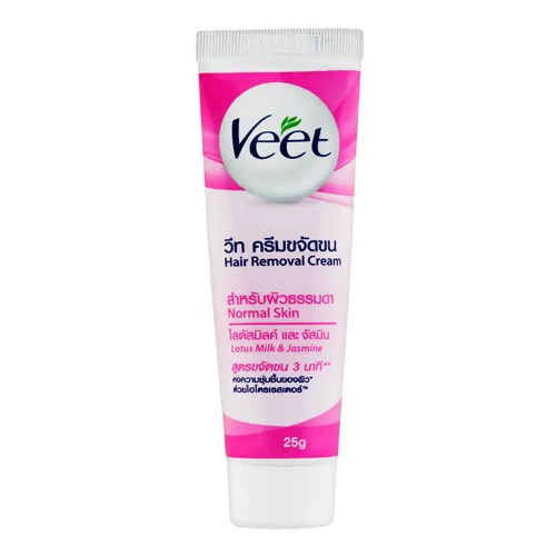 Veet ครีมขจัดขน โลตัส มิลค์ แอนด์ จัสมิน 25 ก.