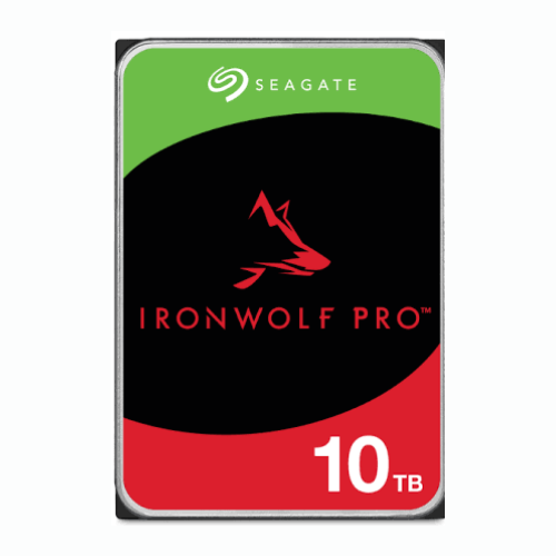 SEAGATE IRONWOLF PRO NAS HDD 10TB 7200RPM (ST10000NT001)