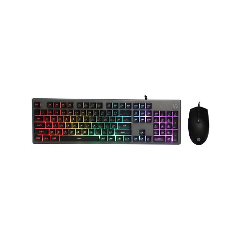 HP Giming Combo set Keyboard and Mouse คีย์บอร์ดและเมาส์เกมมิ่ง รุ่น KM300F