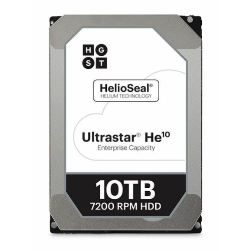 WD Ultrastar HE10 Enterprise capacity 