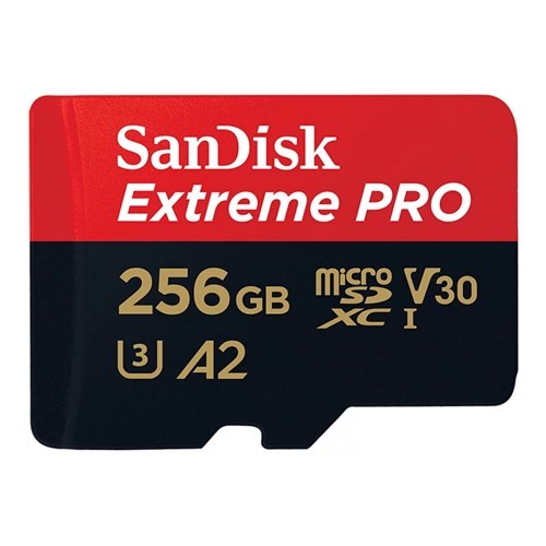 Sandisk 256GB Extreme Pro microSDXC Card C10 (SDSQXCZ_256G_GN6MA)