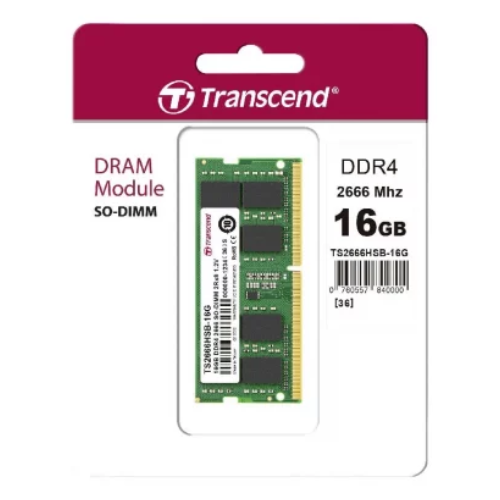 Transcend Ram Notebook 16 GB 3200MHz DDR4 (JM3200HSE-16G)