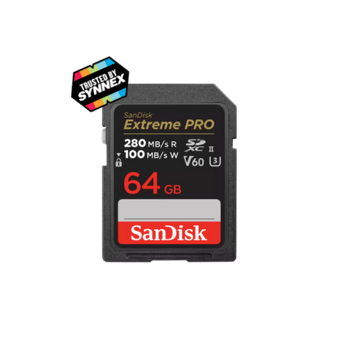 SD CARD 64GB (เอสดีการ์ด) SANDISK EXTREME PRO USH-II (SDSDXEP-064G-GN4IN)