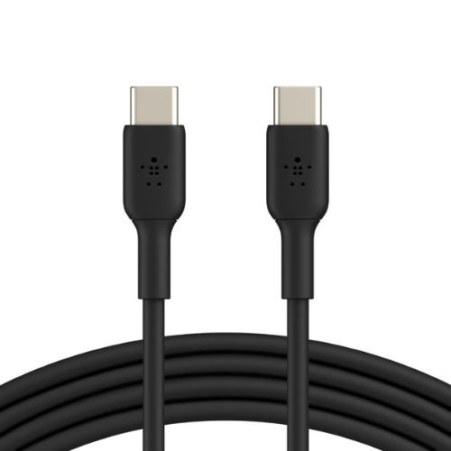 Belkin Sync and Charge 60w USB-C to C Cable 2 m.สายชาร์จและถ่ายโอนข้อมูล (CAB003bt2MBK)