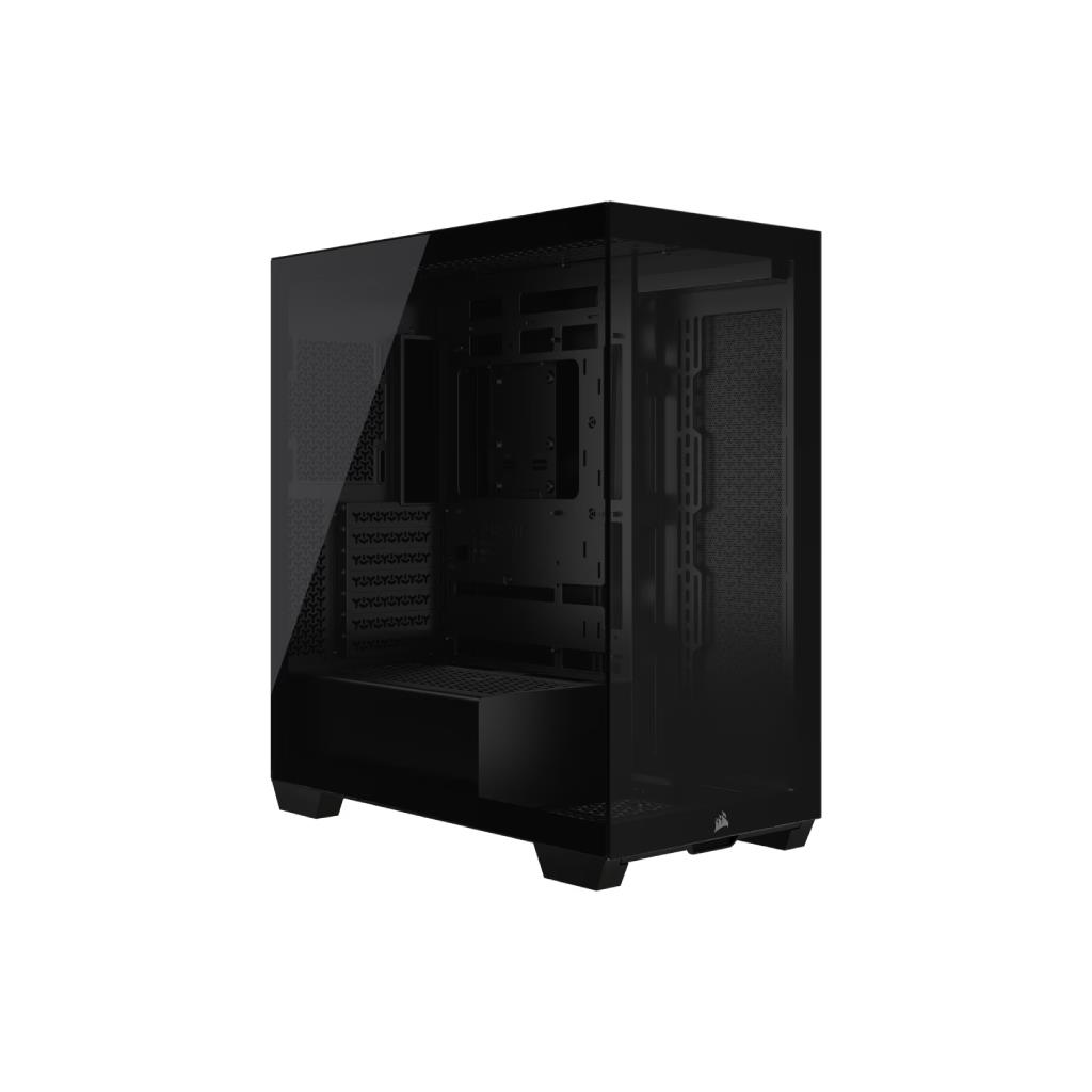 3500X Tempered Glass Mid-Tower, Black