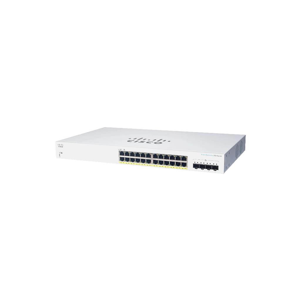 CBS220 Smart 24-port GE, Full PoE, 4x1G SFP