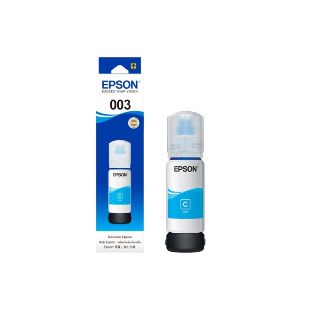 หมึกพิมพ์ EPSON T00V200 (C) ขวดสีฟ้า: น้ำหมึกแท้สำหรับ L3110/L3150 คุณภาพที่วางใจได้