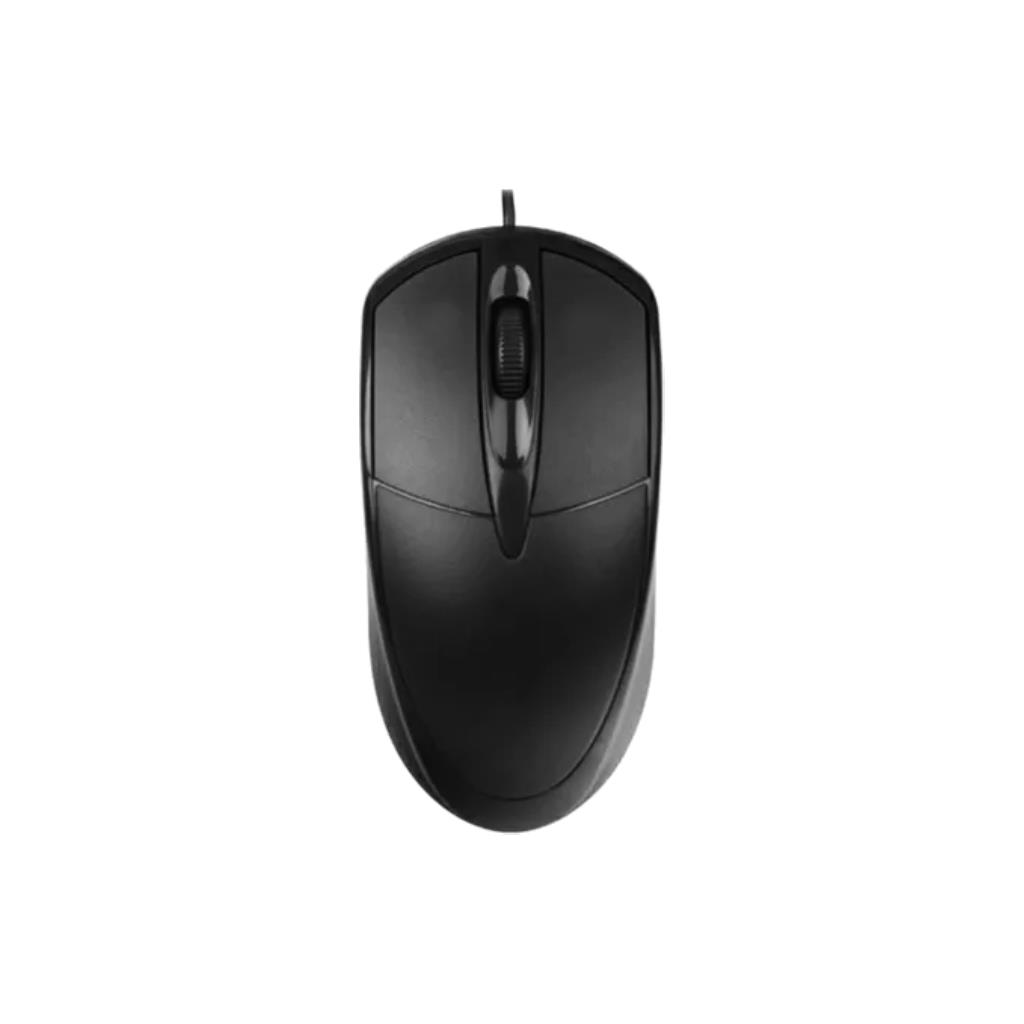 USB Optical Mouse Model BM740 w 130 cm. Cable with White Pap