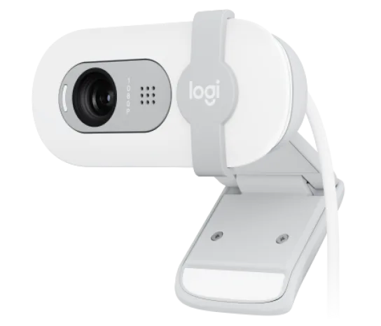 รีวิว Logitech Brio 100 กล้องเว็บแคม Full HD สีขาว Off-White คู่หูใหม่สำหรับการประชุมและสตรีมมิ่ง