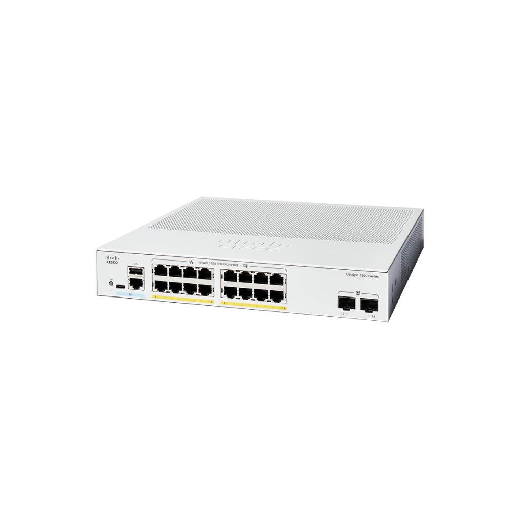 Catalyst 1300 16-port GE, PoE, 2x1G SFP