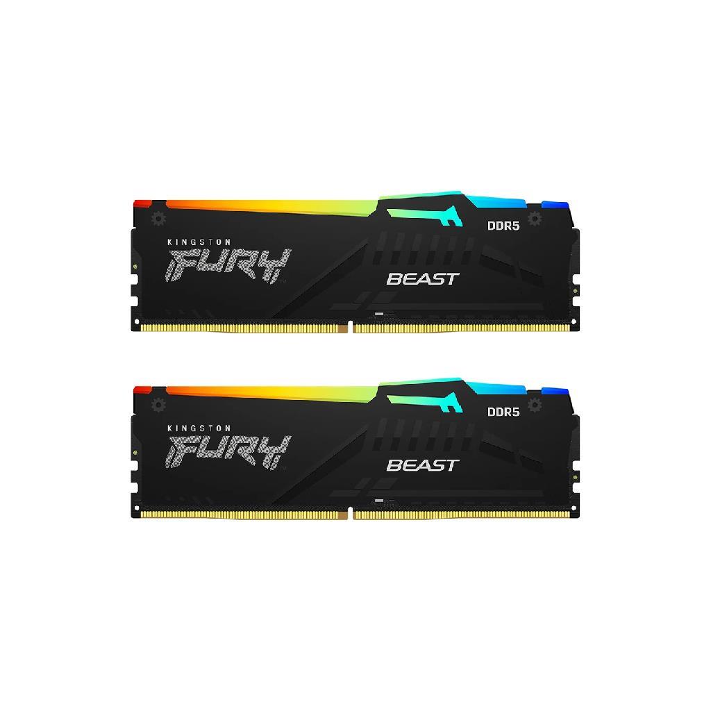 Kingston FURY Beast DDR5-5600 CL36 64GB (2x32GB) KF556C36BBEAK2-64: แรมประสิทธิภาพสูงสำหรับเกมเมอร์และมืออาชีพ