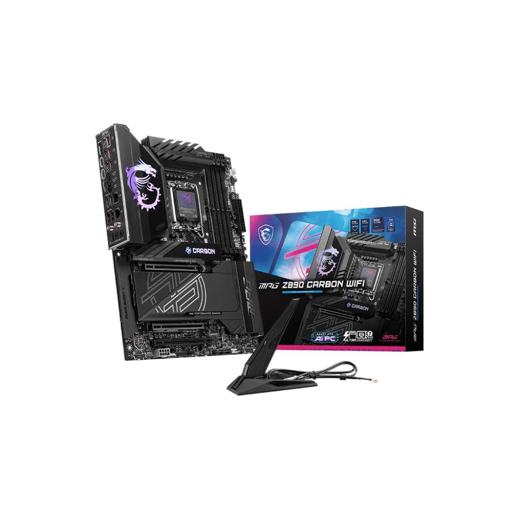 MSI MPG Z890 CARBON WIFI: เมนบอร์ดแห่งอนาคตสำหรับ Intel Core Ultra และ LGA 1851